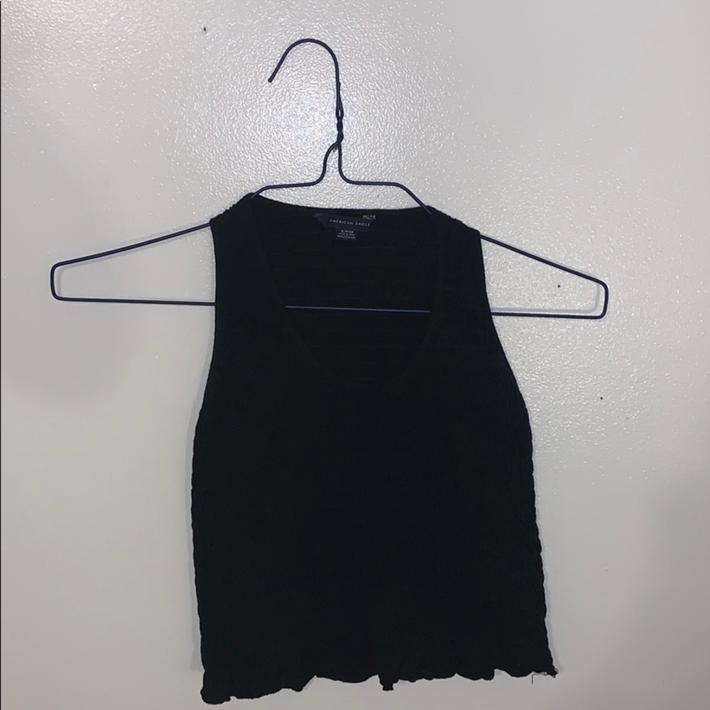 American Eagle ribbed crop top